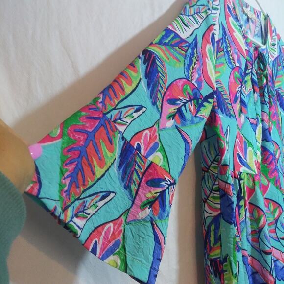 Escape by Habitat Crewneck Seaside Dress Resortwear Vacation Size Small - Picture 4 of 9